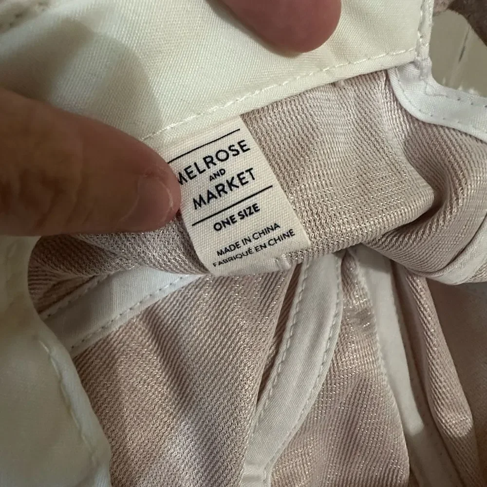 NWT Melrose and Market Blush Pink Adjustable Ball Cap Hat